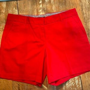 Land’ N & Sea women’s red shorts